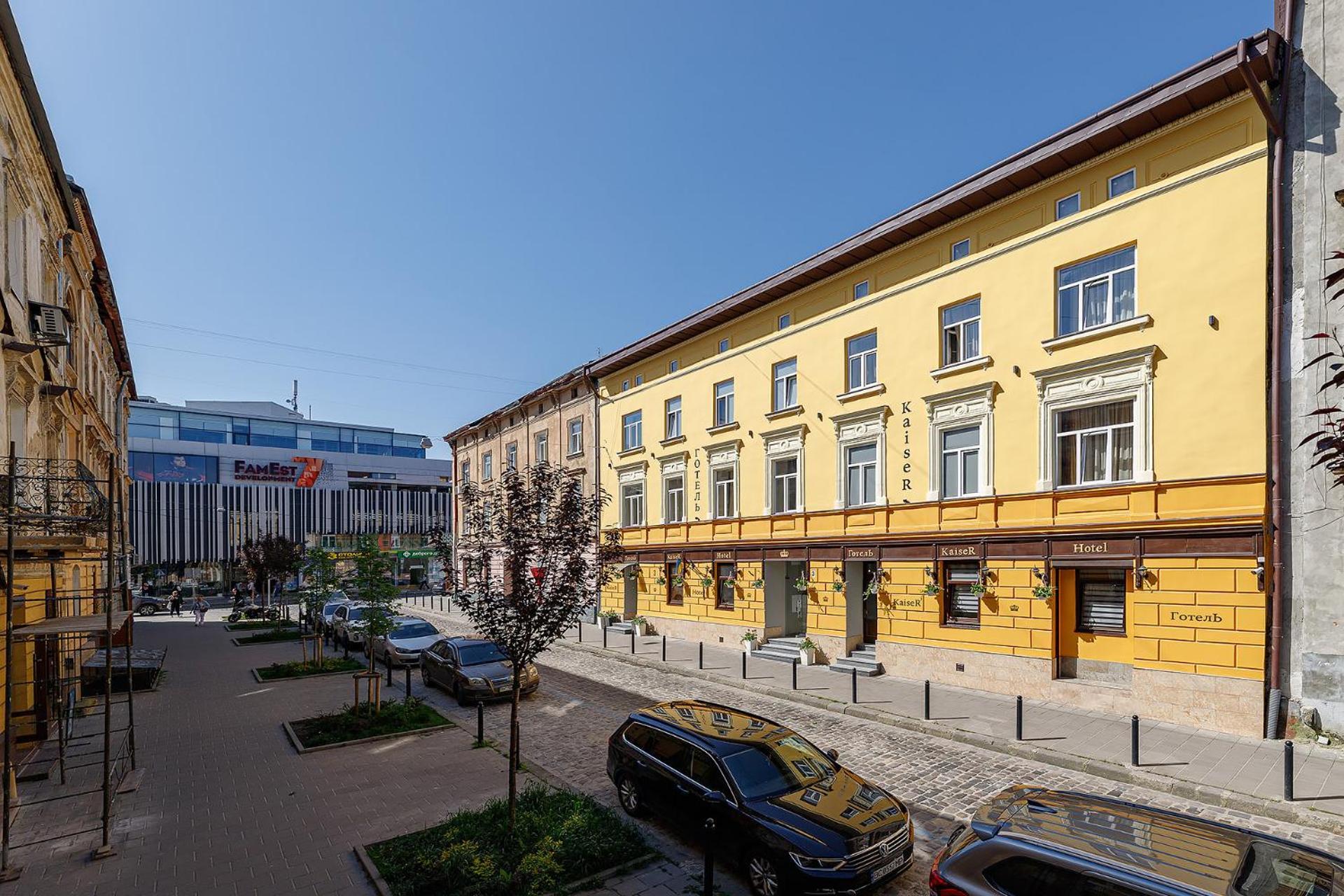 Готель Кайзер У Львові Exteriör bild